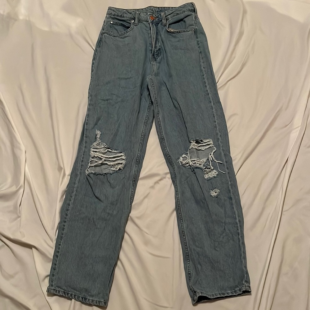 H&M 90s Baggy Ultra High Waist Jeans